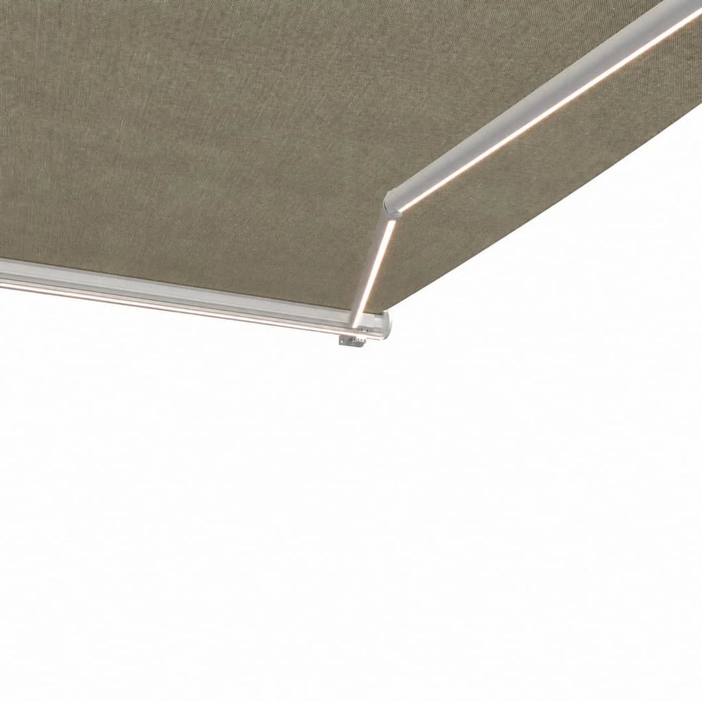 Markiza automatyczna z podświetleniem LED 3m x 2m Biała