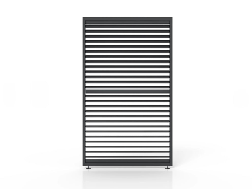 Panel żaluzjowy do pergoli BASE antracytowy na ścianę 3 m