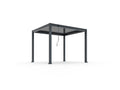 Pergola ogrodowa BASE 3 x 3 m antracytowa z manualną regulacją lameli